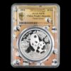 Panda 2024 – China 10 Yuan – 30 Gramos de Plata .999 – PCGS MS70 “First Day of Issue”