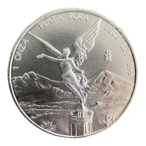 1 Onza de Plata Libertad Mexico - 2008