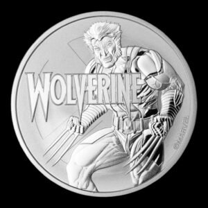 1$ Marvel Lobezno - Wolverine  1 onza de Plata .999 - Tuvalu 2021