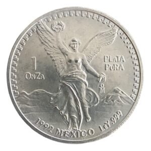 1 Onza de Plata Libertad Mexico - 1992