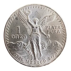 1 Onza de Plata Libertad Mexico - 1986