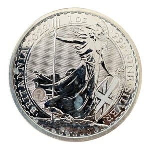 Moneda 1 Onza de Plata Britannia 2022 - ( Circuladas)
