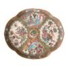 Antigua Bandeja China en Porcelana Familia Rosa Finales Siglo XIX