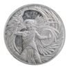 1 Onza Aztec Eagle Warrior Plata .999 Round Medalla Mexico