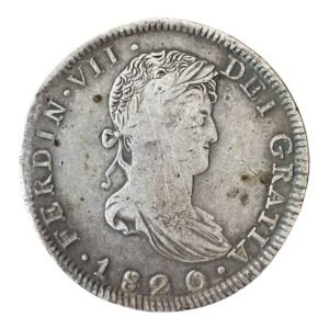 8 Reales 1820 Zs A.G. Fernando VII - Zacatecas