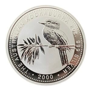 Moneda 2 Onzas de Plata Kookaburra  - 2000- Perth Mint Australia