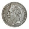 5 Francs - Napoleon III-  Francia 1867  “BB” ( Duro de Plata) 24,69 Gr.