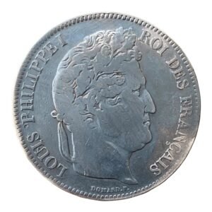5 Francs - Louis Phillipe I - Francia 1834 ( Duro de Plata) 24,61 Gr