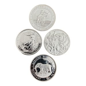 4 Onzas de Plata 999 - Con Manchas de Leche