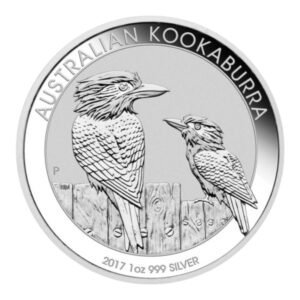 Moneda una Onza de Plata Kookaburra  - 2017- Perth Mint Australia