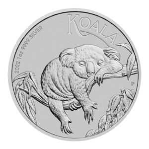 Australia - 1 Onza Koala 2022 - Plata Pura .999 - 1 Dólar - (Perth Mint)