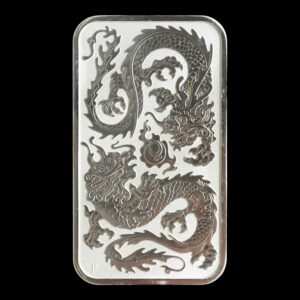 Australia – 1 Dólar “Dragon Rectangular” 2020 – 1 Onza de Plata .9999 – Perth Mint