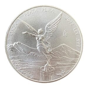 Moneda Libertad 1 Onza de Plata .999 - Mexico 2022