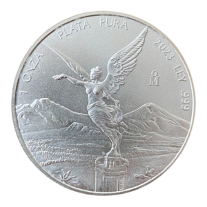 Moneda Libertad 1 Onza de Plata .999 - Mexico 2023