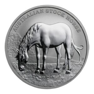 Moneda una Onza de Plata Australian Stock Horse – 2016 – Perth Mint Australia
