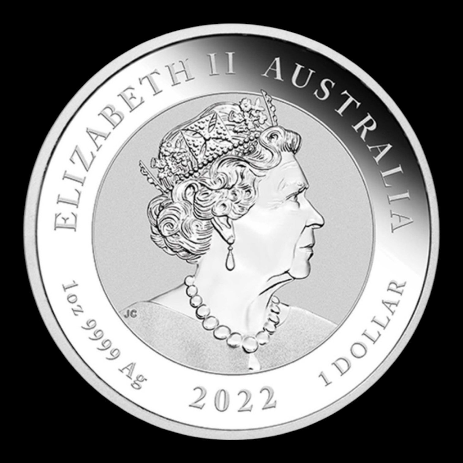 Moneda 1$ Australia 2022 Serie Chinese Myths and Legends - Phoenix, 1 oz Plata - Imagen 2