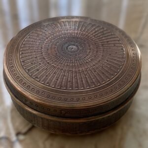 Bonita y Antigua Caja De Plata de Ley. (Minerva) Francia finales de Siglo XIX