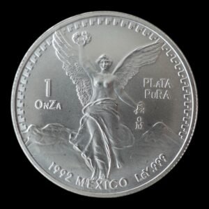 Moneda Libertad 1 Onza de Plata .999 – Mexico 1992