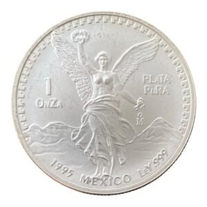 Moneda Libertad 1 Onza de Plata .999 – Mexico 1995