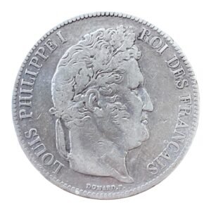 5 Francs - Louis Phillipe I - Francia 1837 “A” ( Duro de Plata) 24,73 Gr