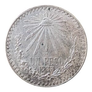 Moneda 1 Peso de Plata Mexico 1933 , 16,61 Gr.