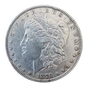 Moneda 1 Dollar de Plata  "Morgan Dollar" - USA 1879  , 26,65 GR.