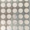 Bandeja con 30 Monedas Panda 2014 – 1 Onza de Plata .999 – 10 Yuan China