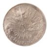 Moneda 8 Reales de Plata  1857 Zs M.O Zacatecas 26,57 Gr. (Chopmarked - Resellos Orientales)