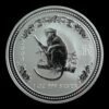 Australia – 1 Onza de Plata .999 ‘Año del Mono – 2007 – Serie Lunar I – The Perth Mint
