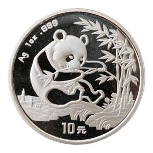Moneda Panda 1994 – 1 Onza de Plata .999 – 10 Yuan China