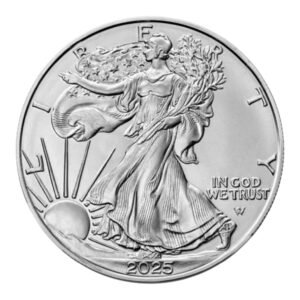 Moneda 1 Onza de Plata .999 American Eagle - USA 2025