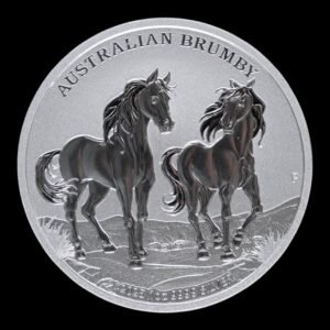 Australia – 1 Onza de Plata .999 ‘Caballo Brumby’ – 2025 – The Perth Mint