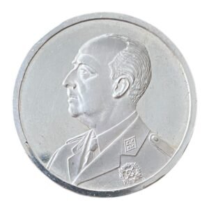 Medalla 1 Onza de Plata .999 - “Francisco Franco Caudillo de España 1892-1975”