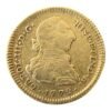 2 Escudos Carlos III 1772 Popayan J.S. 6.65 Gr. Oro - Escasa