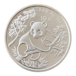 Moneda Panda 1992 – 1 Onza de Plata .999 – 10 Yuan China
