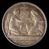 Medalla - Jeton de Boda   “Lo que el hombre ha unido, que Dios no separe “ Francia 1848 -  25,08 Gr de Plata