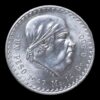 México – 1 Peso de Plata “Cachetón” – 1947 – 13,81 g Plata .500
