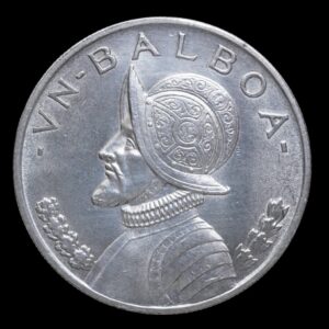 Panamá – 1 Balboa de Plata – 1947 – 26,73 g Plata .900