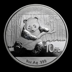 Panda 2014 – Moneda 10 Yuan China – 1 Onza de Plata .999