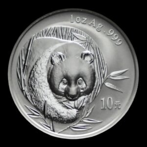 Panda 2003 – Moneda 10 Yuan China – 1 Onza de Plata .999