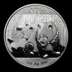 Panda 2010 – Moneda 10 Yuan China – 1 Onza de Plata .999