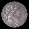 Medalla  “Chambre Syndicale des Vins et Spiriteux en Gros de Paris el la Seine 1920   ”- Francia  - 162,20 Gr. Plata