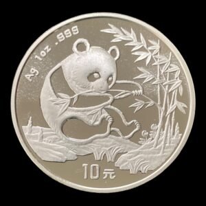 Moneda Panda 1994 – 1 Onza de Plata .999 – 10 Yuan China