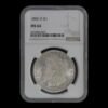 EE. UU. – 1 Dólar ‘Morgan’ – 1885 “O” – New Orleans Mint –Plata  (.900) – NGC MS64
