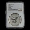 1 Onza de Plata Panda 2000- Certificada NGC MS69 (Frosted Ring)