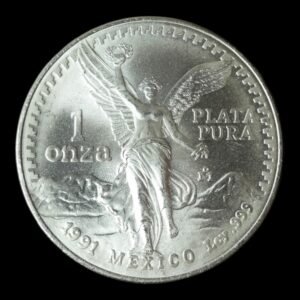 México – 1 Onza de Plata Pura .999 ‘Libertad’ – 1991