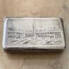 Antigua y Rara caja en Plata Rusa 1850