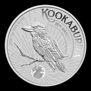 Moneda una Onza de Plata .999 Kookaburra  - Perth Mint Australia 2025