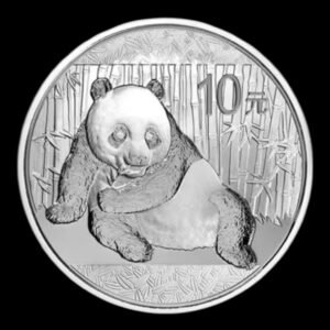 Panda 2015 – Moneda 10 Yuan China – 1 Onza de Plata .999
