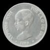 Moneda 5 Pesetas  Alfonso XIII 1888 *88 M.P.M. -  (Duro de Plata) 24,95 Gr.